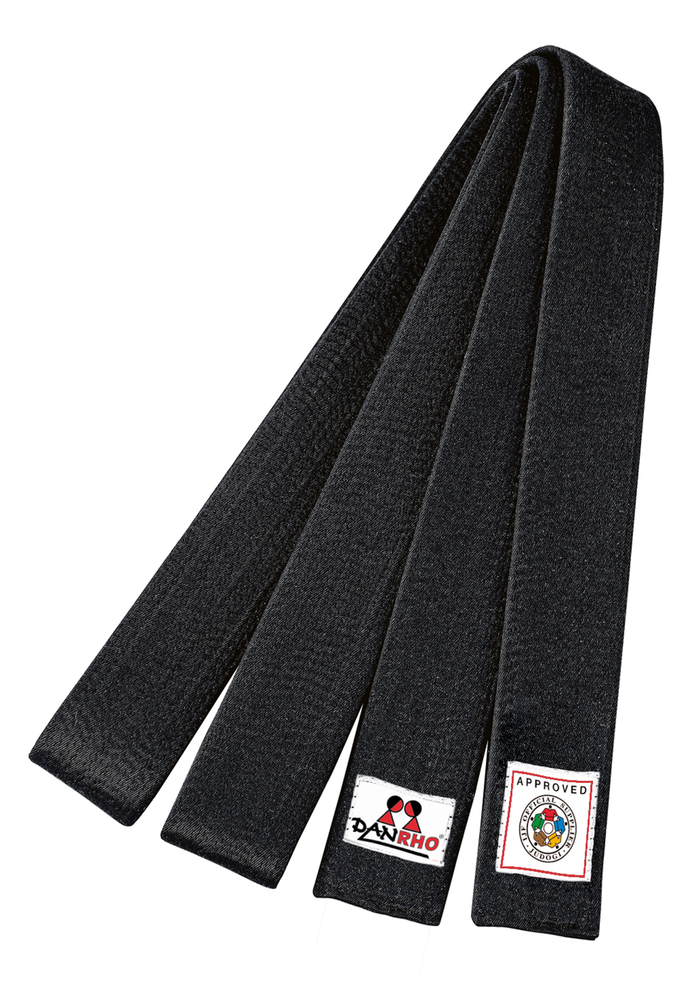 DANRHO Judo belt black - IJF approved