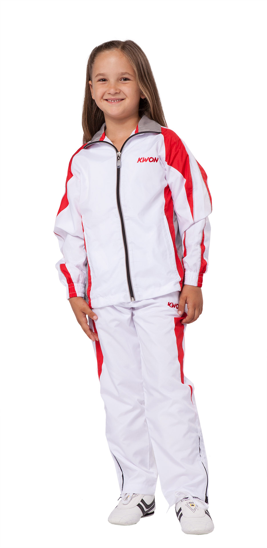 Track Suit Performance Micro white