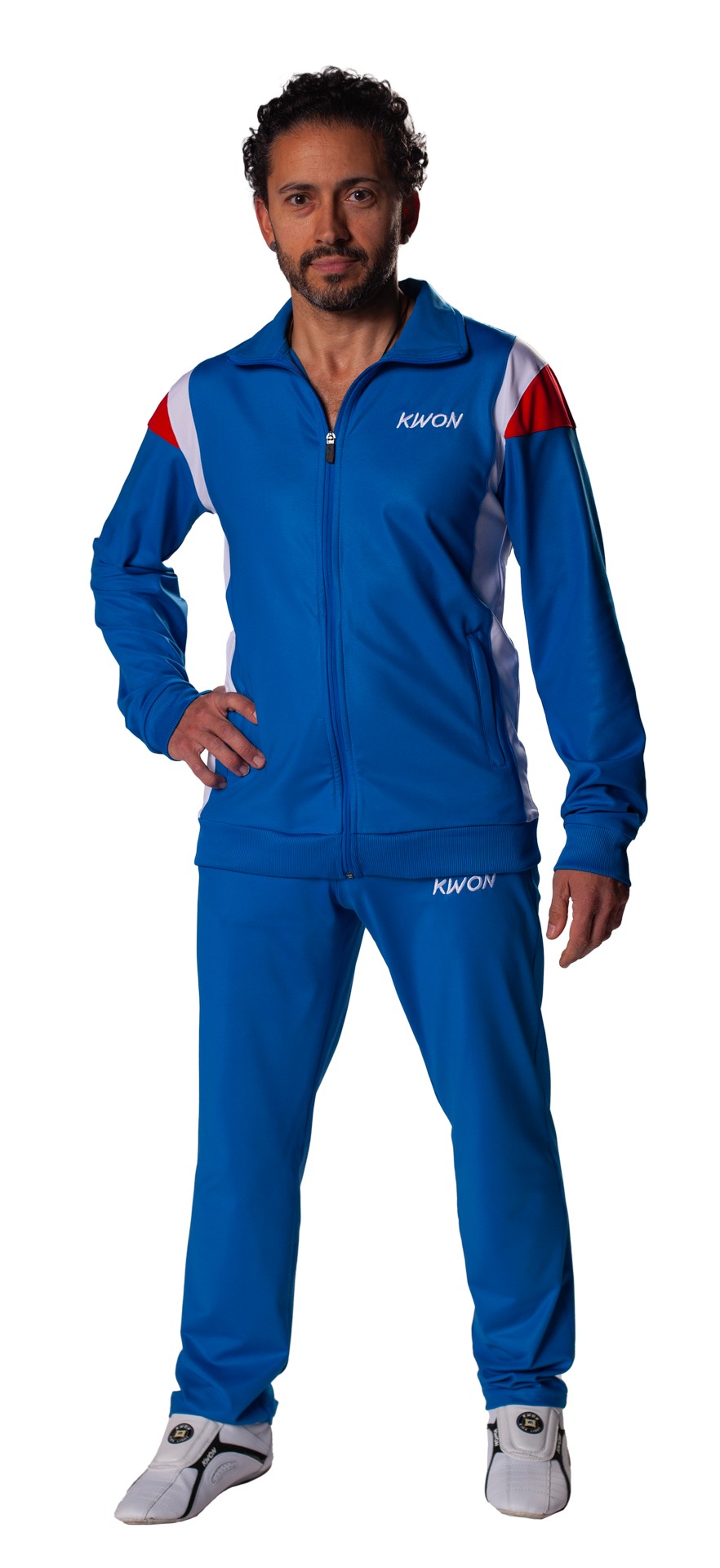 Tracksuit 1980 blue/white/red