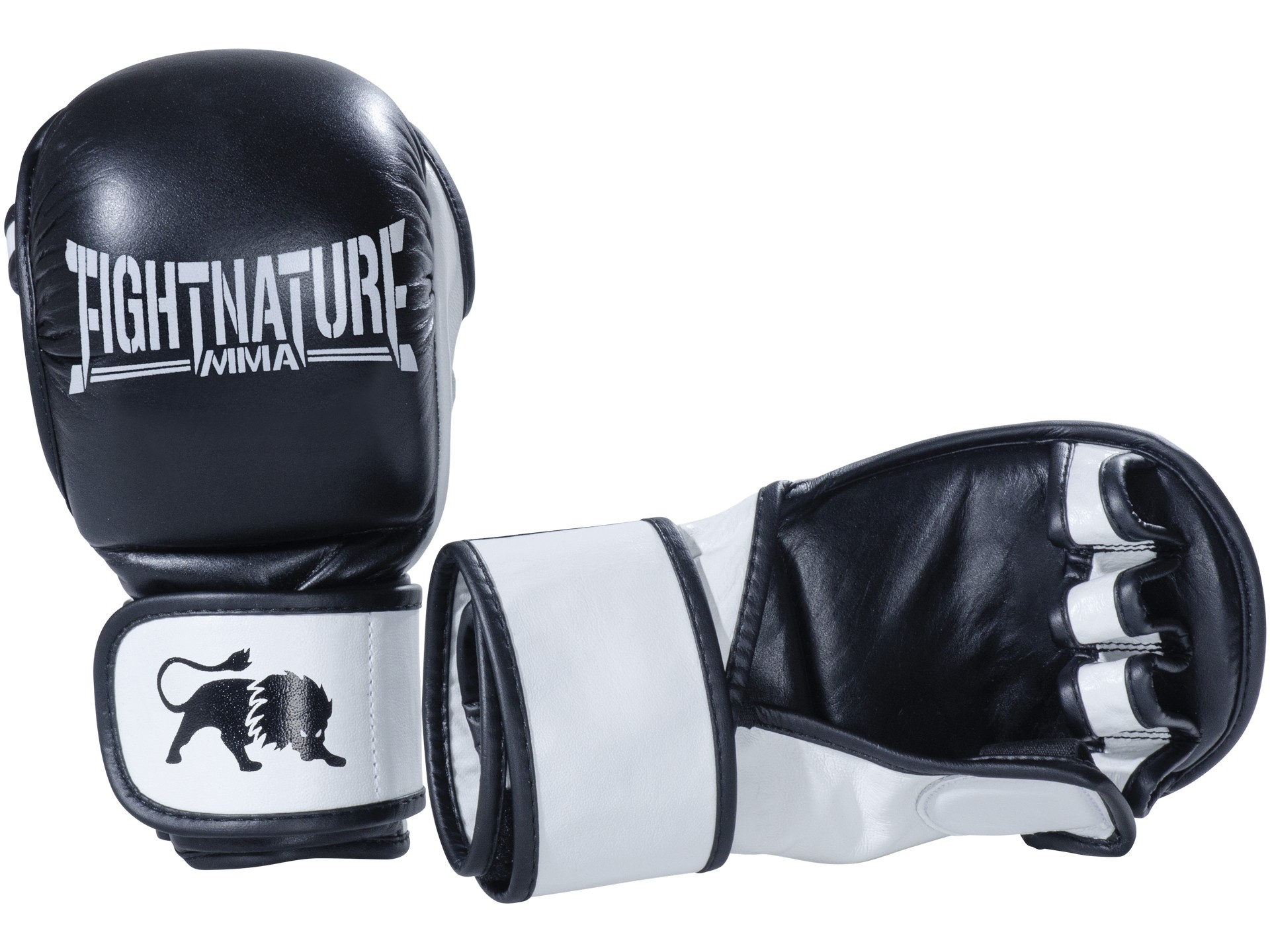 FIGHTNATURE MMA Gloves Sparring Leather