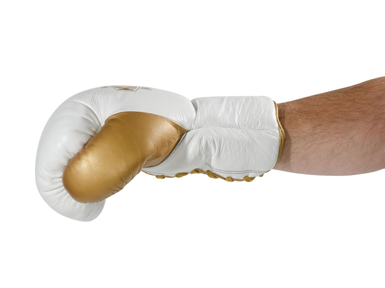 Boxhandschuhe Leder mit Schnürung