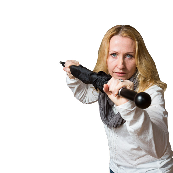 Selbstverteidigungsschirm