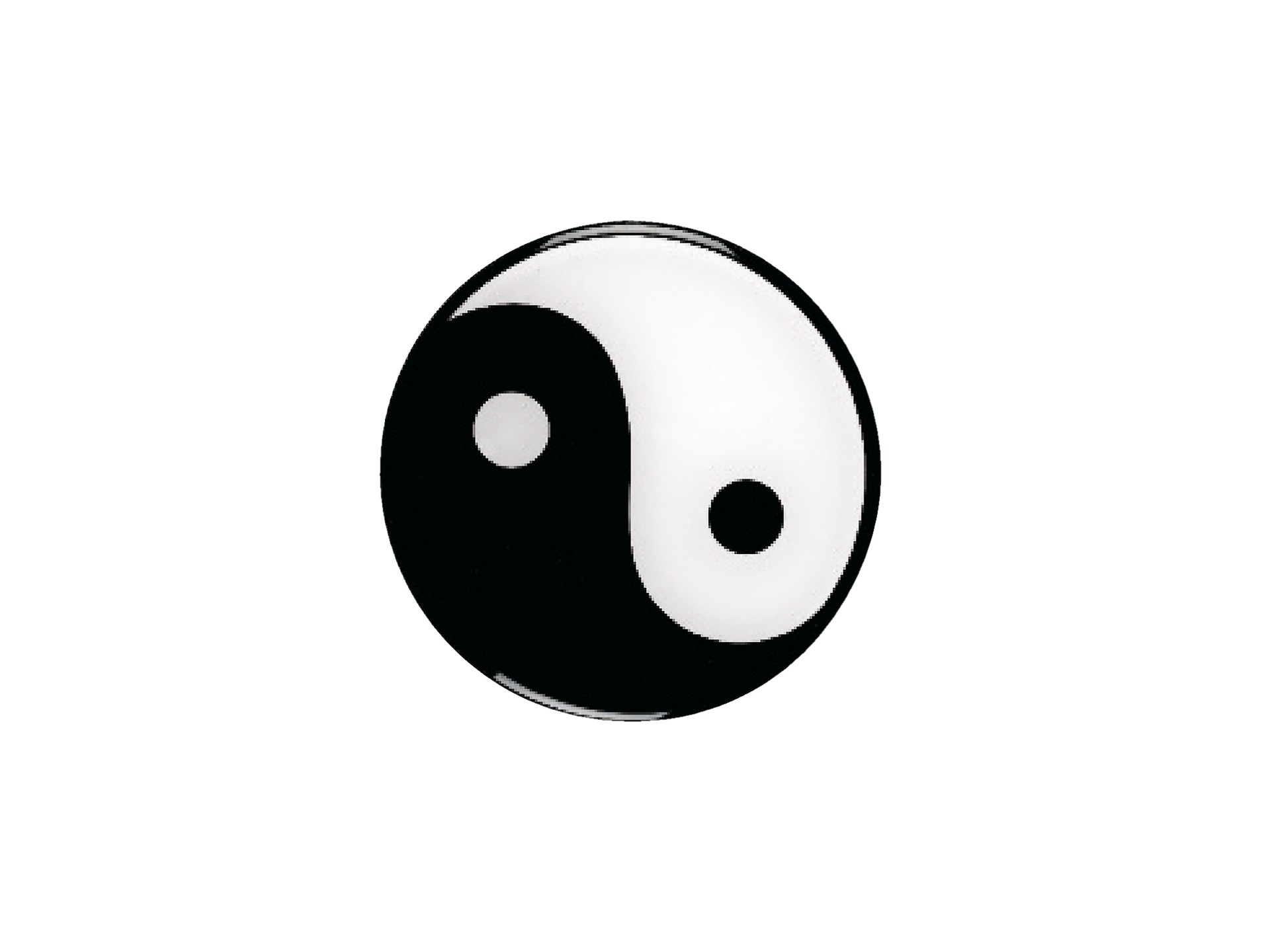 Aufkleber / Softsticker Yin Yang