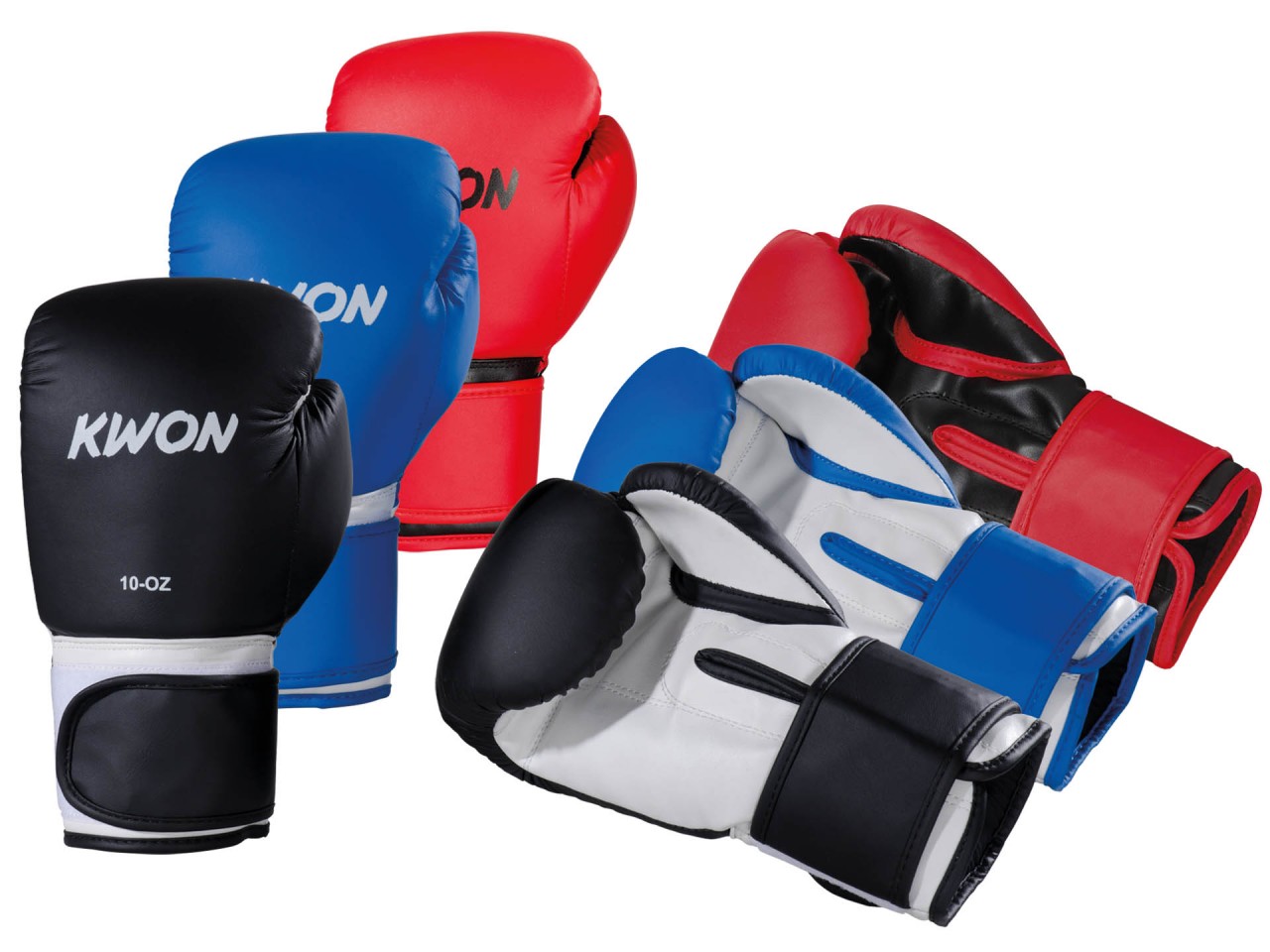 KWON Fitness Boxhandschuhe - Gewicht: oz, oz, oz, oz 16 10 8 12 oz, 14