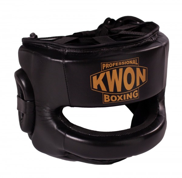 Kwon Professional Boxing Leder Kopfschutz Mit Nasenbügel Für Sparring 