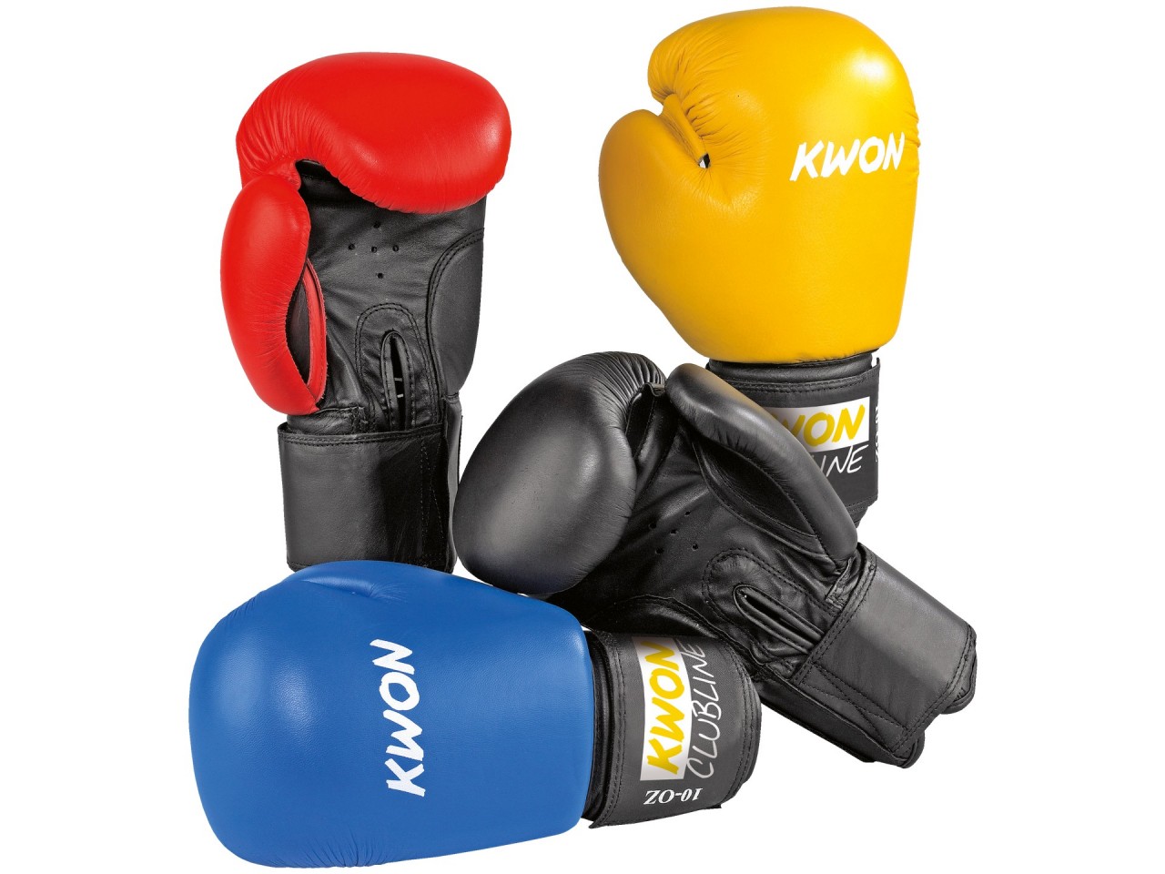 KWON CLUBLINE oz Boxhandschuhe Pointer mit Klettverschluss 10