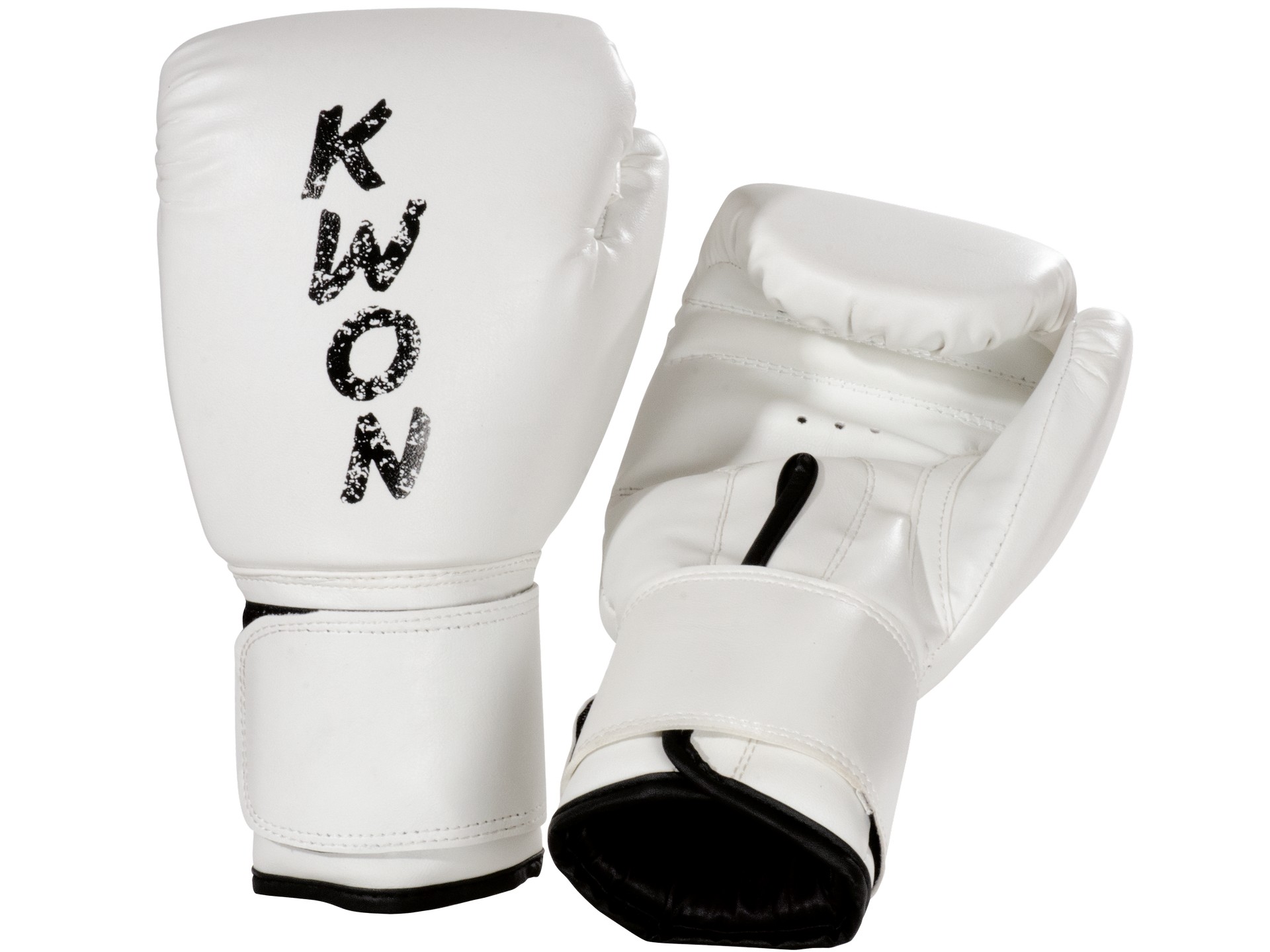 white Beginners Training Boxing KWON Gloves