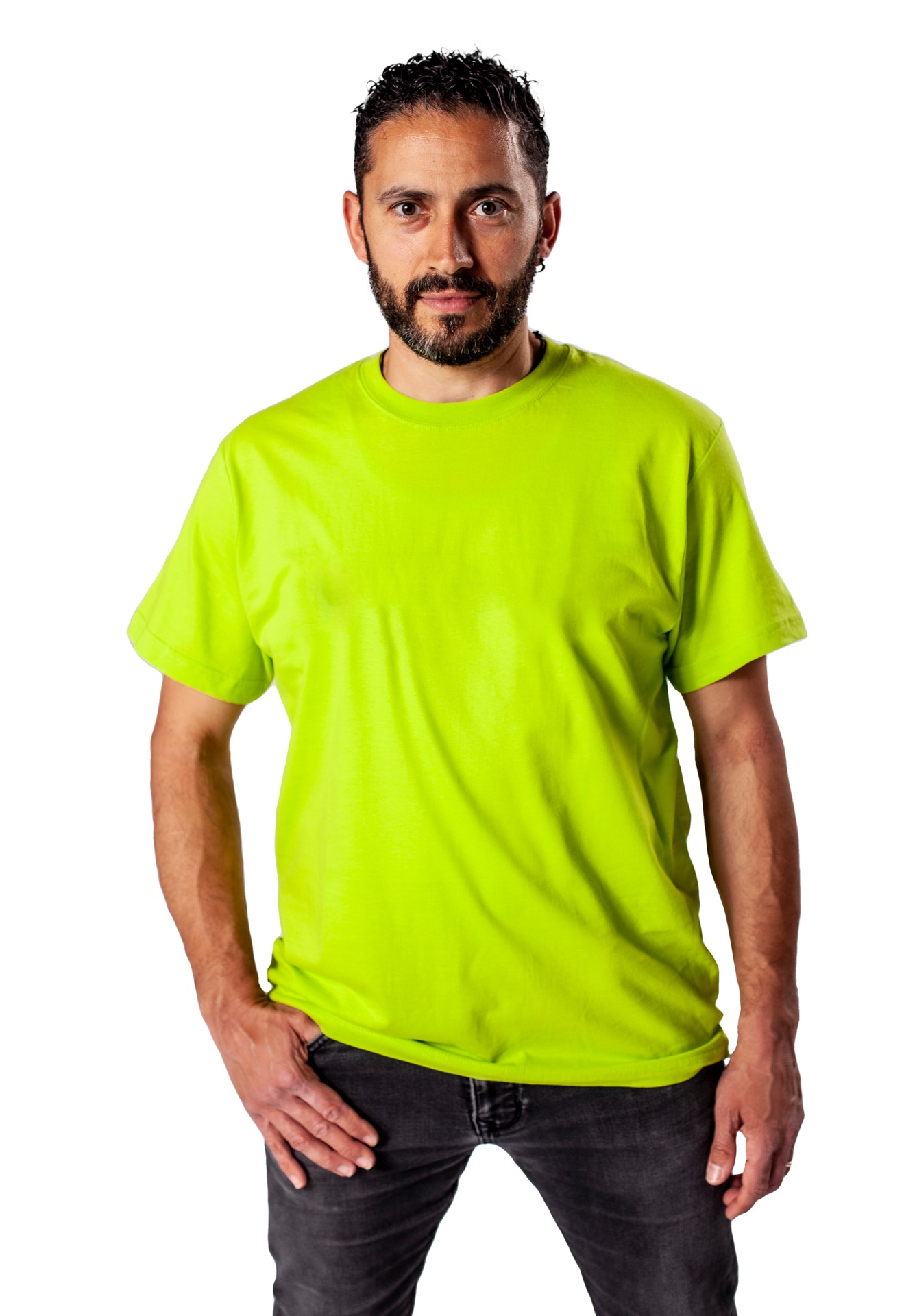 kwon-t-shirt-green-made-of-100-cotton