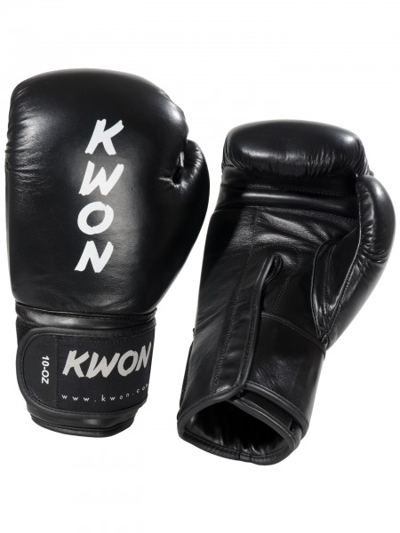 KWON leather Boxing Gloves Ergo Champ 10 oz kickboxing Gloves